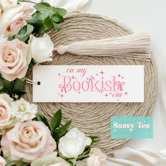 IN MY BOOKISH ERA UV DTF BOOKMARK DECAL