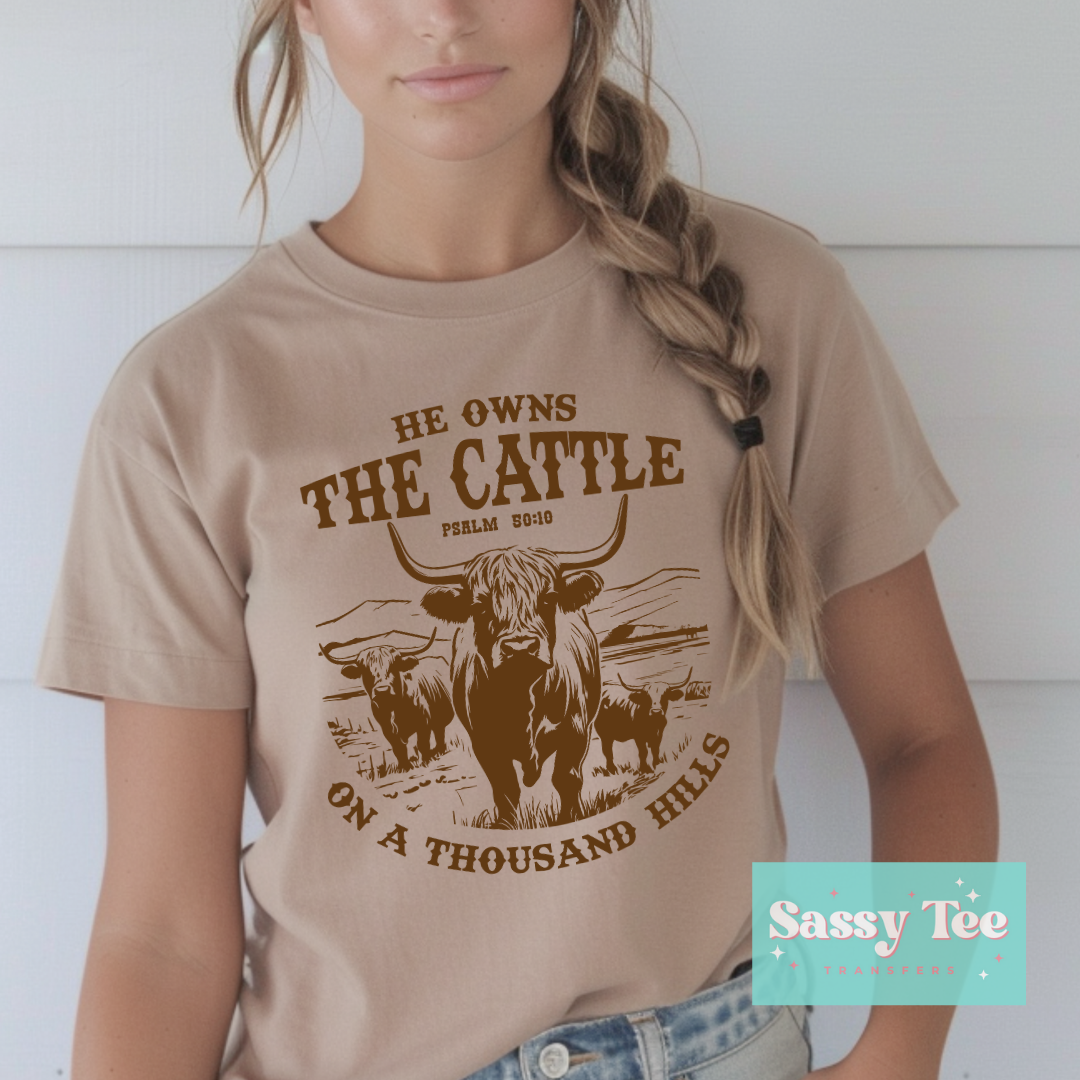 HE OWNS THE CATTLE ON A THOUSAND HILLS