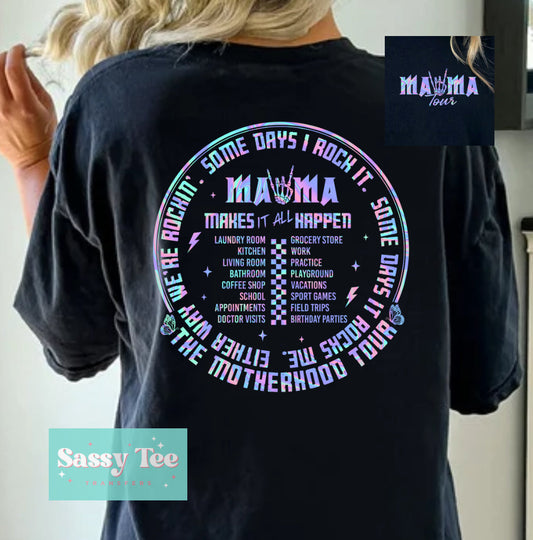 MAMA TOUR 1 Pocket/Back options