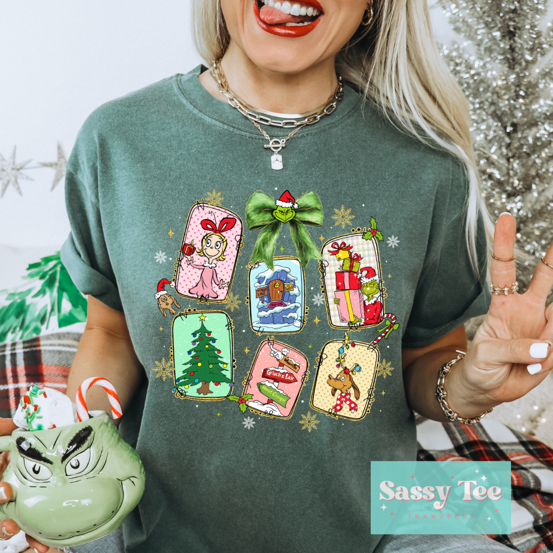 GREEN MAN FRIENDS FRAMES GREEN BOW **Preorder/Restock Ships in 5-10 biz days**