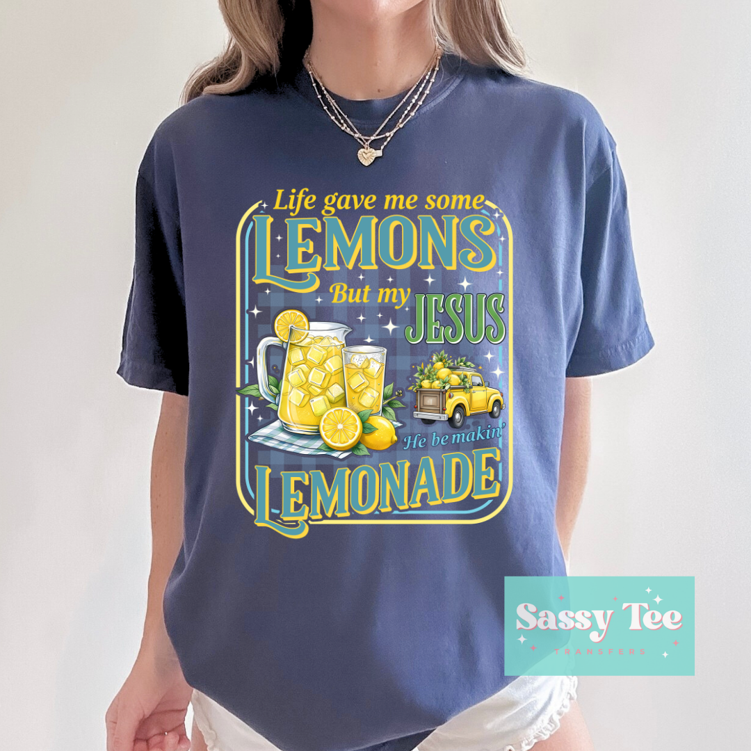 LIFE GAME ME LEMONS JESUS LEMONADE **Preorder/Restock Ships in 5-10 biz days**