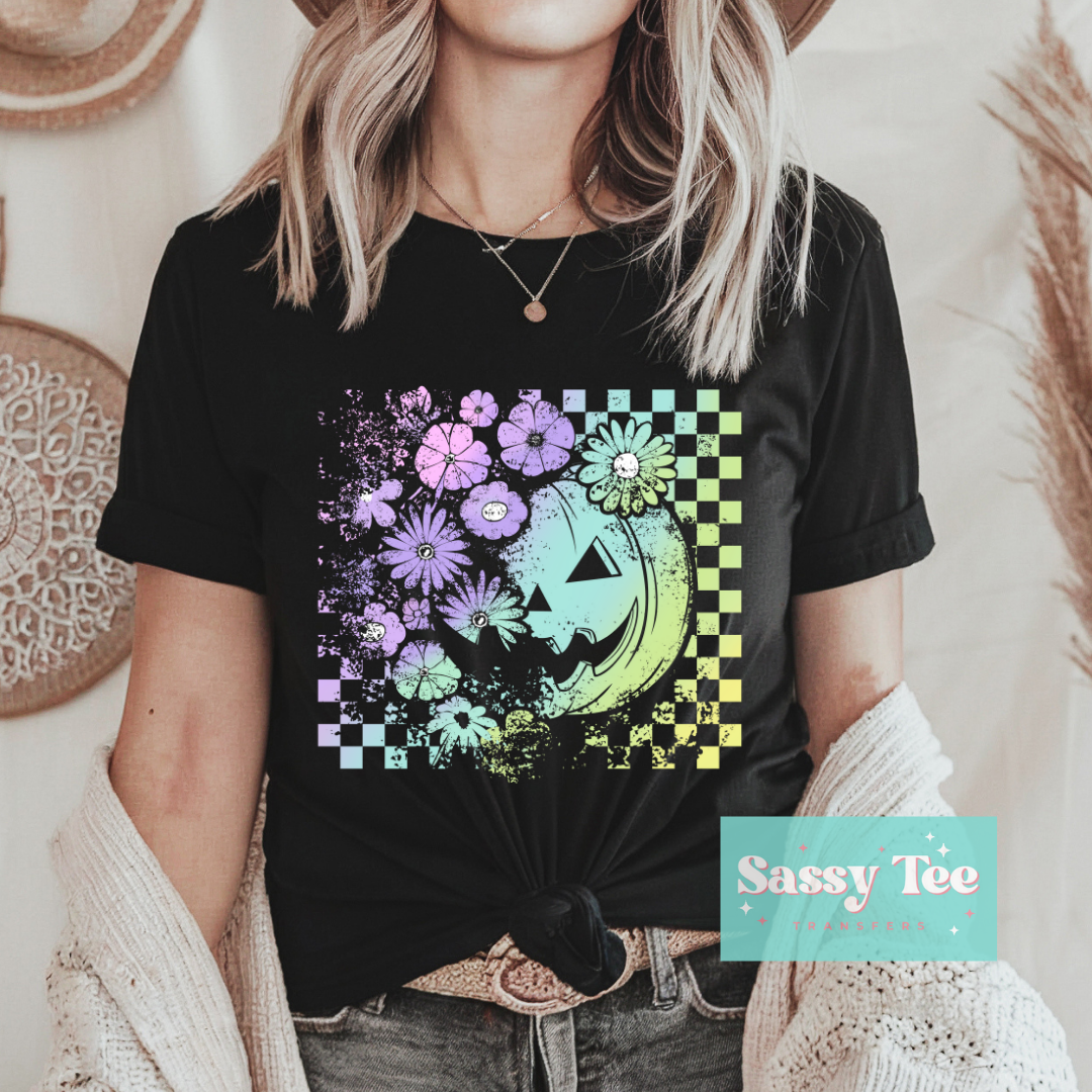 PASTEL RETRO PUMPKIN FLOWERS **Preorder/Restock Ships in 5-10 biz days**
