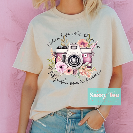 WHEN LIFE GETS BLURRY REFOCUS *Restocked