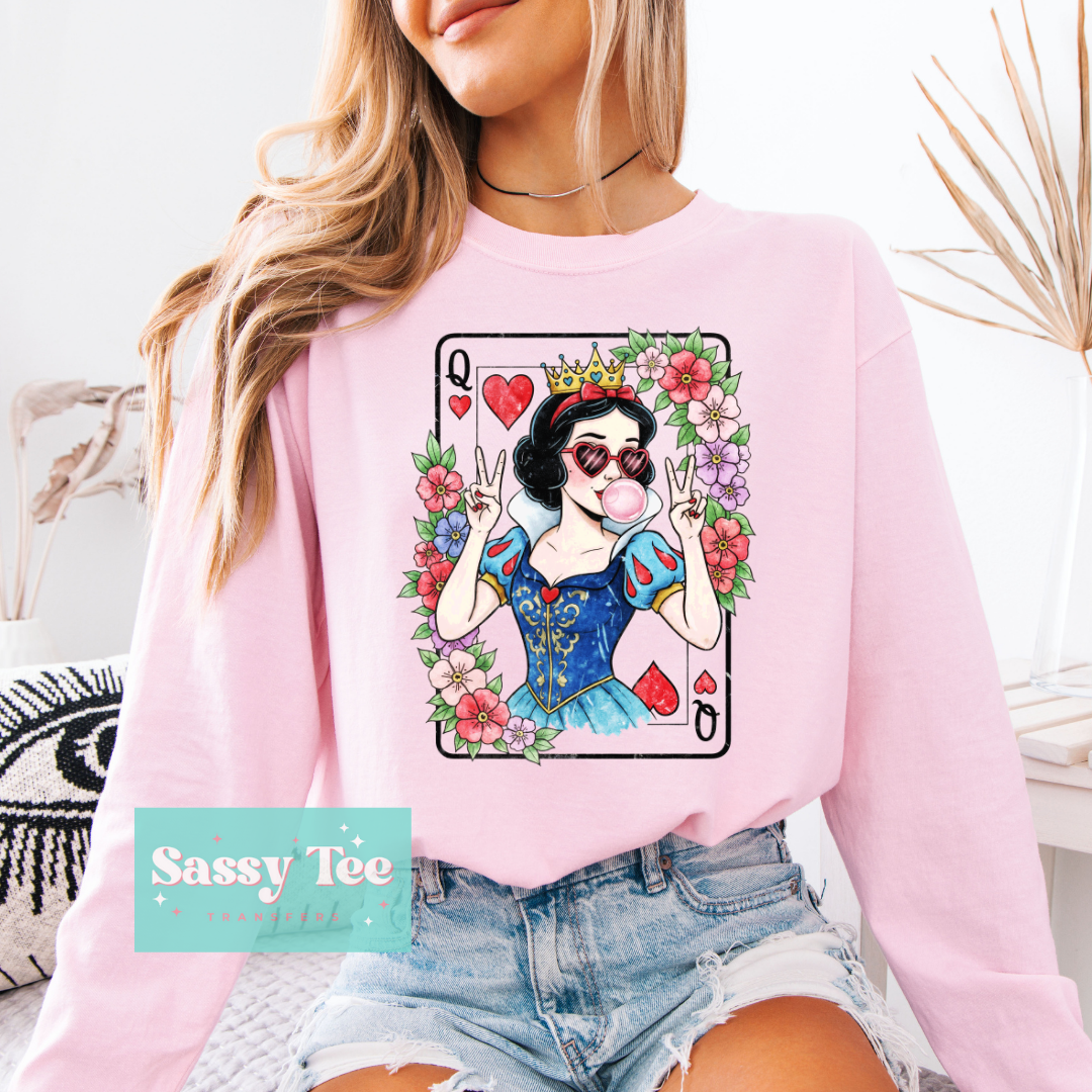 PRINCESS BLUE SLEEP QUEEN HEARTS BUBBLEGUM **Preorder/Restock Ships in 5-10 biz days**