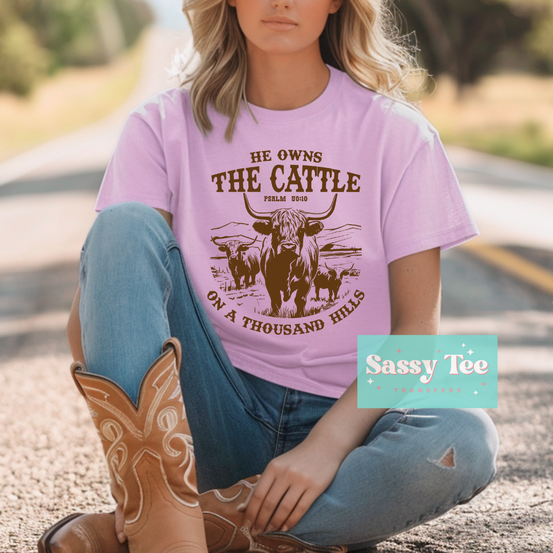 HE OWNS THE CATTLE ON A THOUSAND HILLS