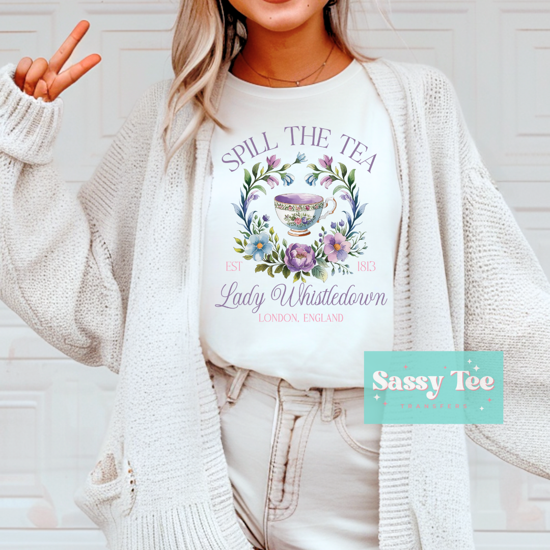 SPILL THE TEA LADY W **Preorder/Restock Ships in 5-10 biz days**