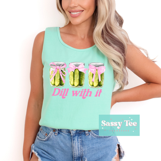 DILL WITH IS PINK BOW