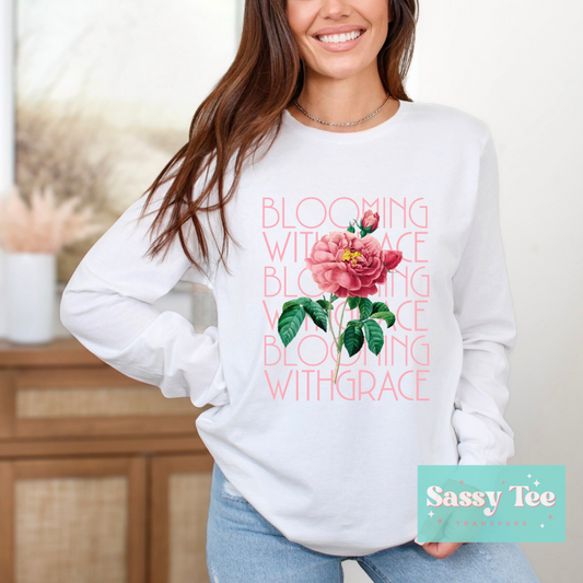 BLOOMING WITH GRACE ROSE