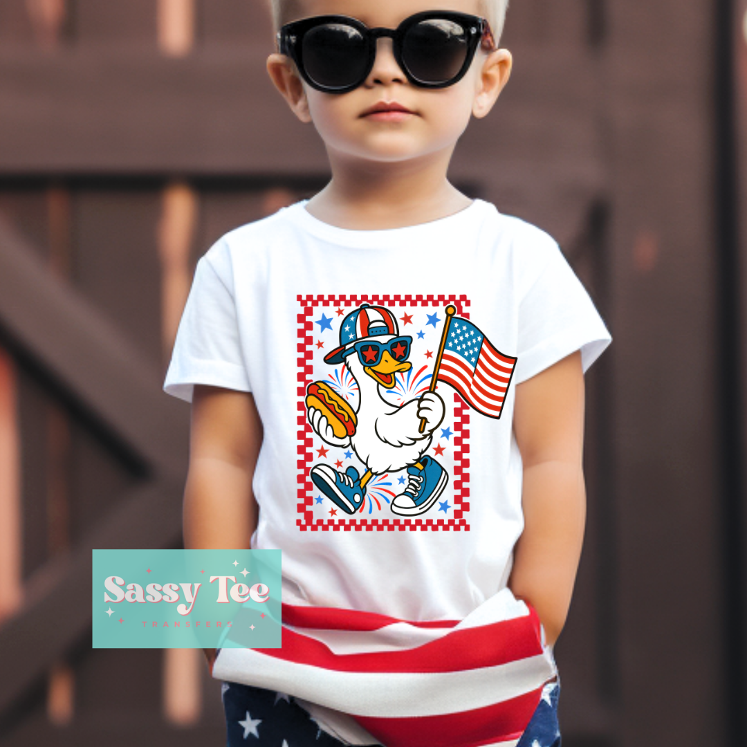 JULY FOURTH SILLY GOOSE Kid boys **Preorder/Restock Ships in 5-10 biz days**
