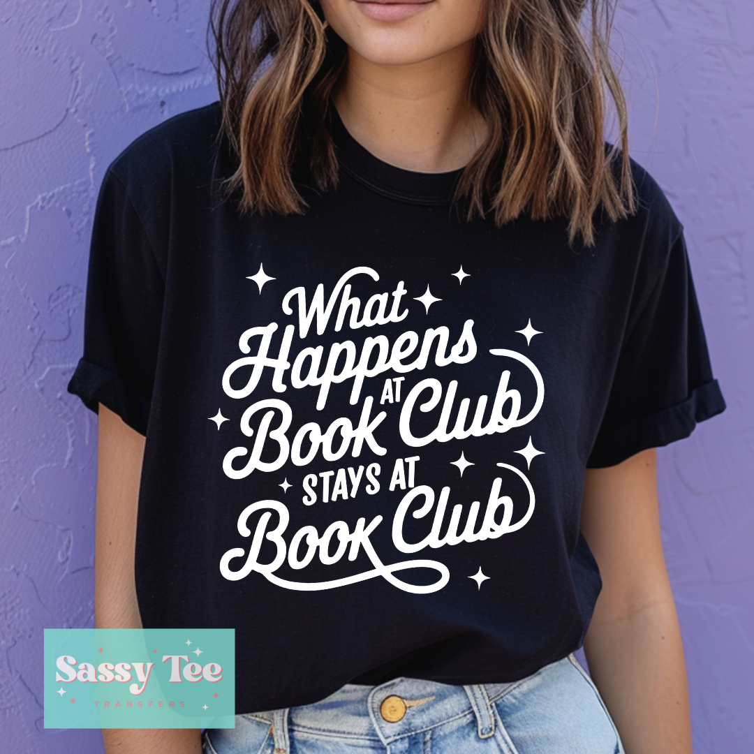 WHAT HAPPENS AT BOOK CLUB