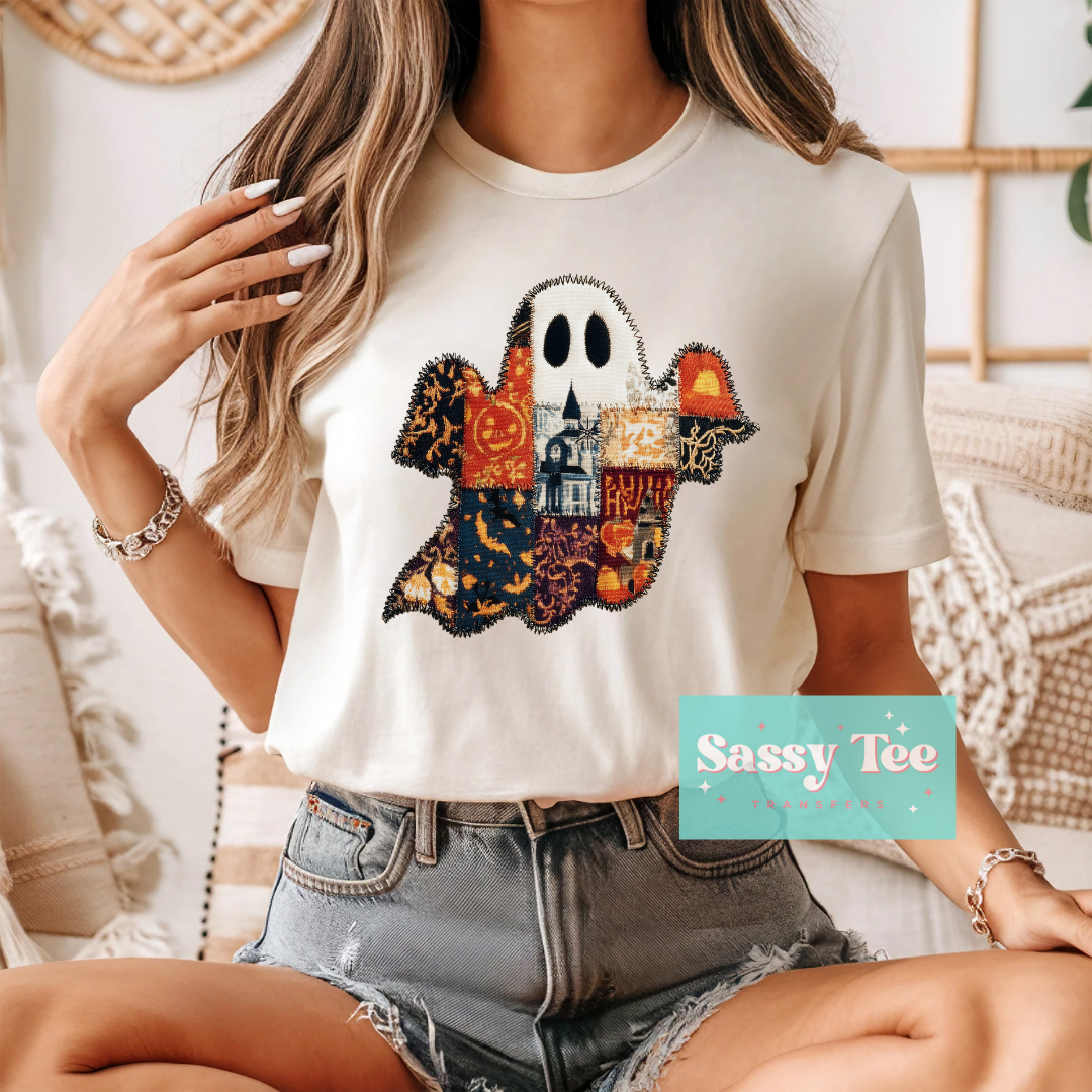 GHOST EMBROIDERY HALLOWEEN*Preorder/Restock Ships in 5-10 biz days**