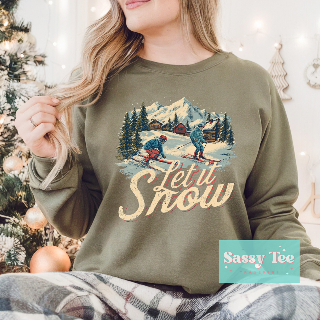 LET IS SNOW VINTAGE SLOPES **Preorder/Restock Ships in 5-10 biz days**