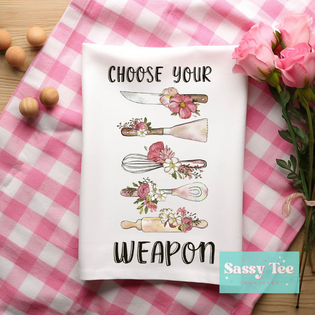CHOOSE YOUR WEAPON **Preorder Ships in 5-10 biz days**