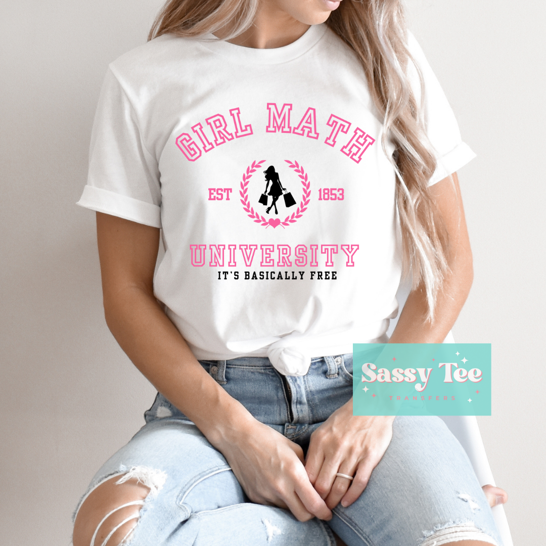 GIRL MATH UNIVERSITY