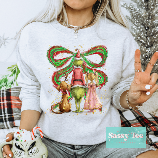 GREEN MAN BACK FRIENDS BOW ART **Preorder/Restock Ships in 5-10 biz days**