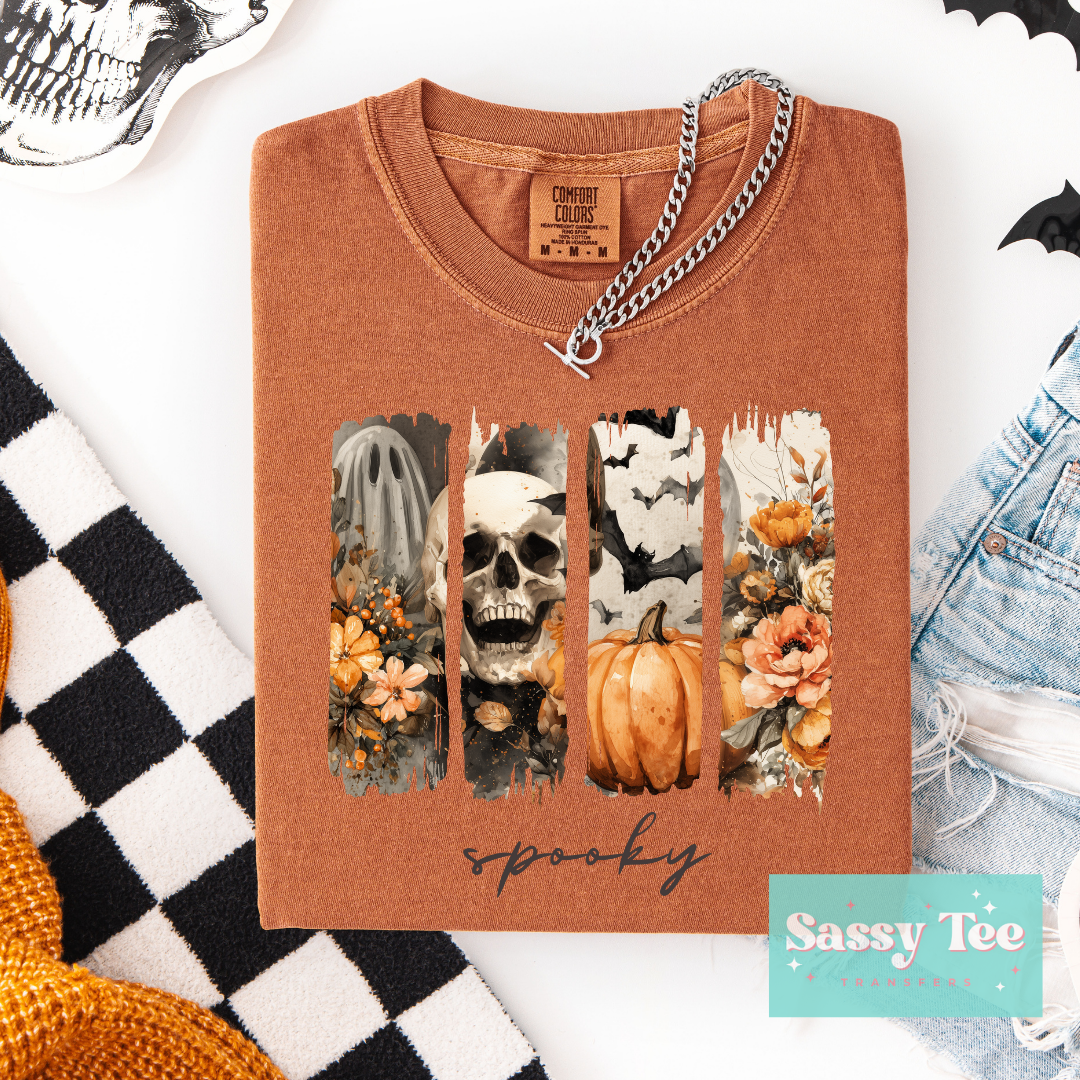 SPOOKY SKULL ART FLORAL **Preorder/Restock Ships in 5-10 biz days**