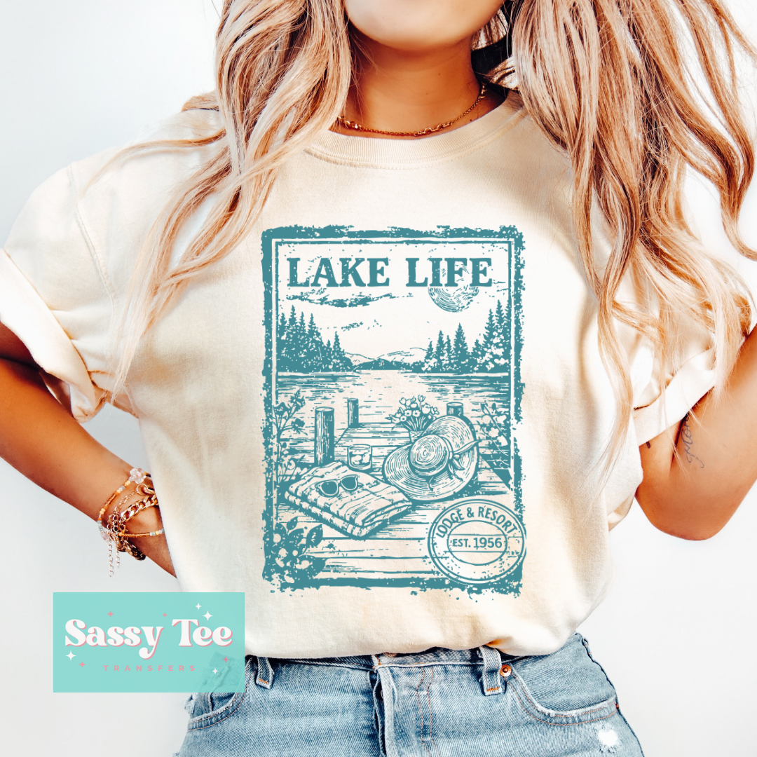 LAKE LIFE DOCK TEAL **Preorder/Restock Ships in 5-10 biz days**