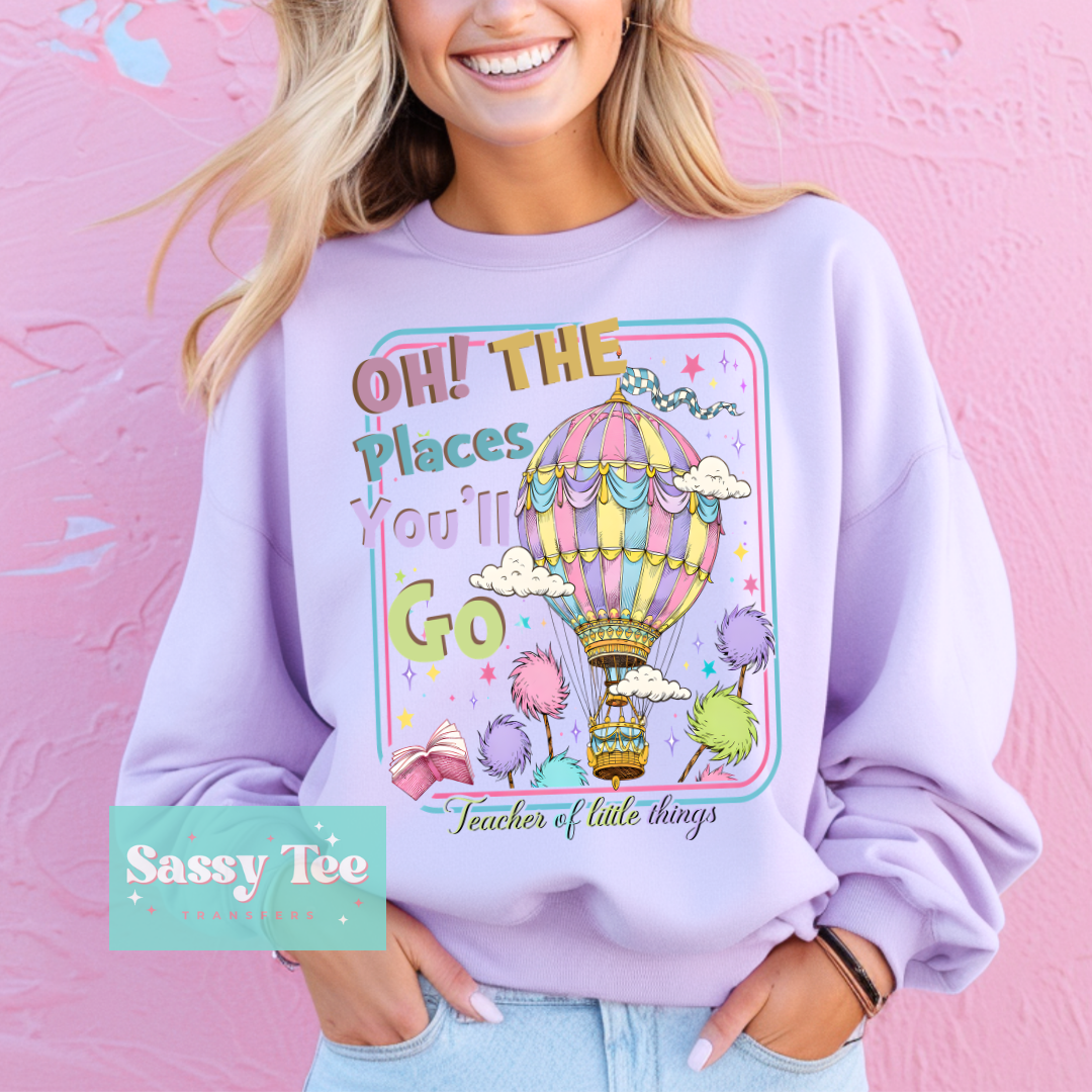 OH PLACES YOU GO BALLOON **Preorder/Restock Ships in 5-10 biz days**