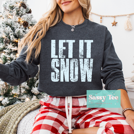LET IS SNOW DISTRESSED **Preorder/Restock Ships in 5-10 biz days**