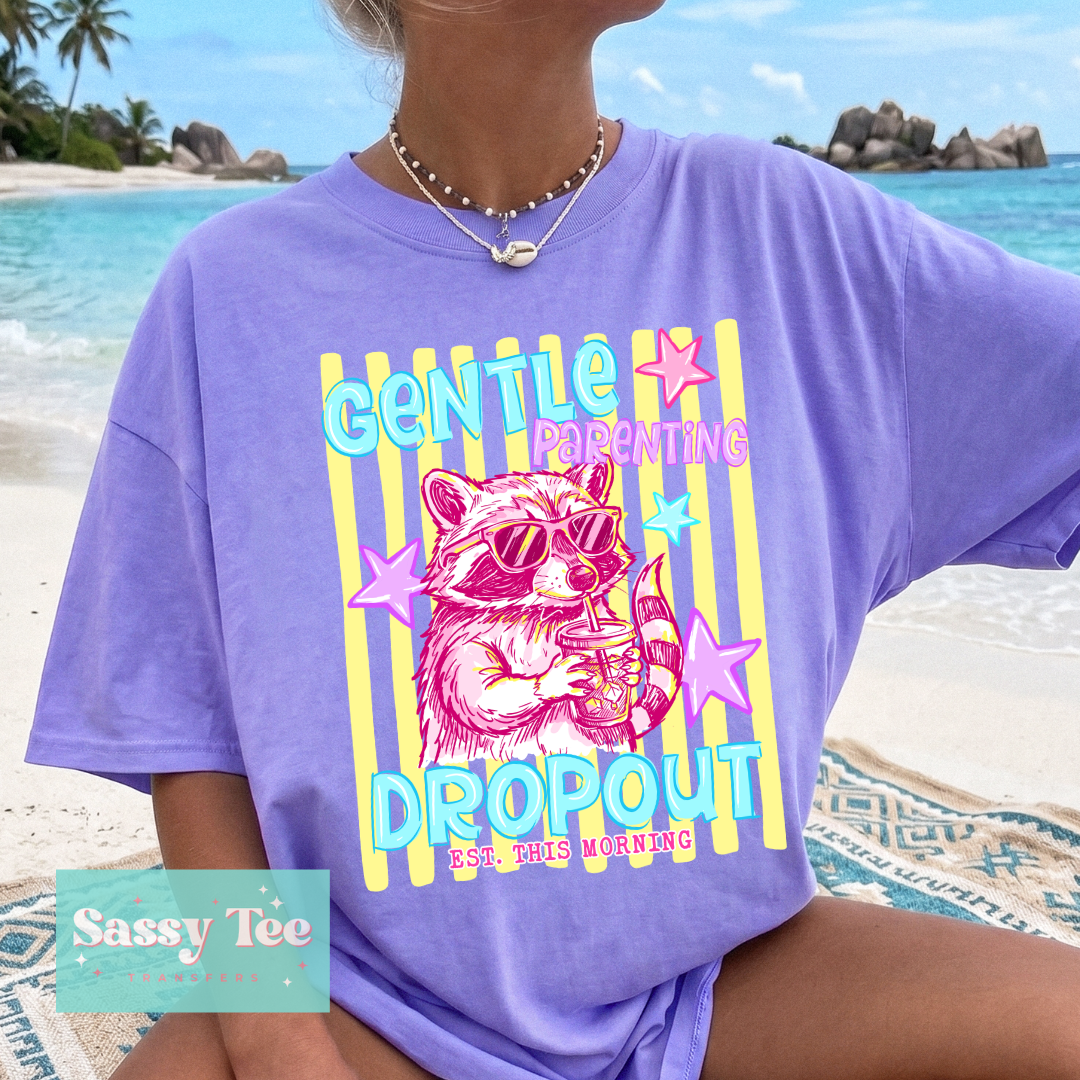 GENTLE PARENTING DROPOUT THIS MORNING FERAL PREPPY STRIPES **Preorder/Restock Ships in 5-10 biz days**