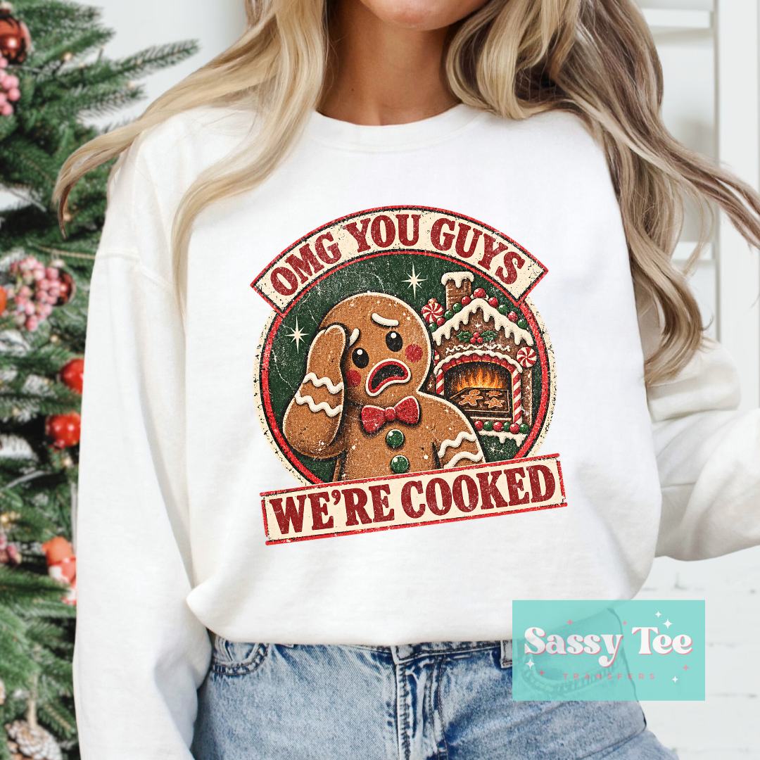 OMG YOU GUYS WE'RE COOKED GINGERBREAD **Preorder/Restock Ships in 5-10 biz days**