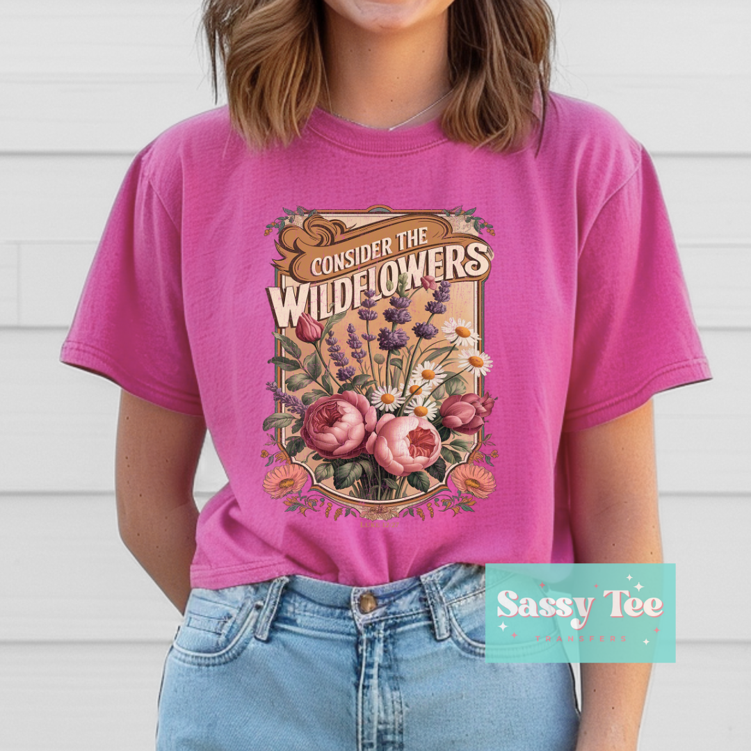 CONSIDER THE WILDFLOWERS FAITH
