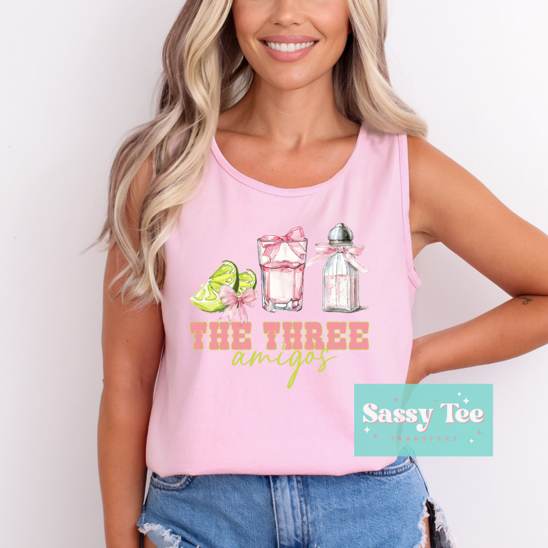 THE THREE AMIGOS PINK BOW *Preorder, Ships in 5-10 biz days*