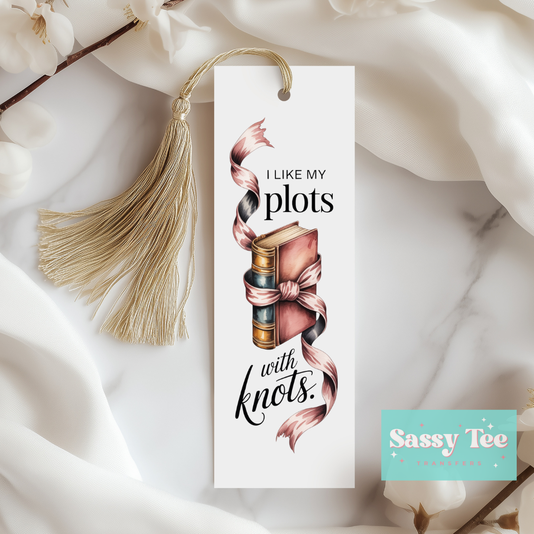 I LIKE MY PLOTS UV DTF BOOKMARK DECAL *Preorder Ships in est. 5-10 biz days*