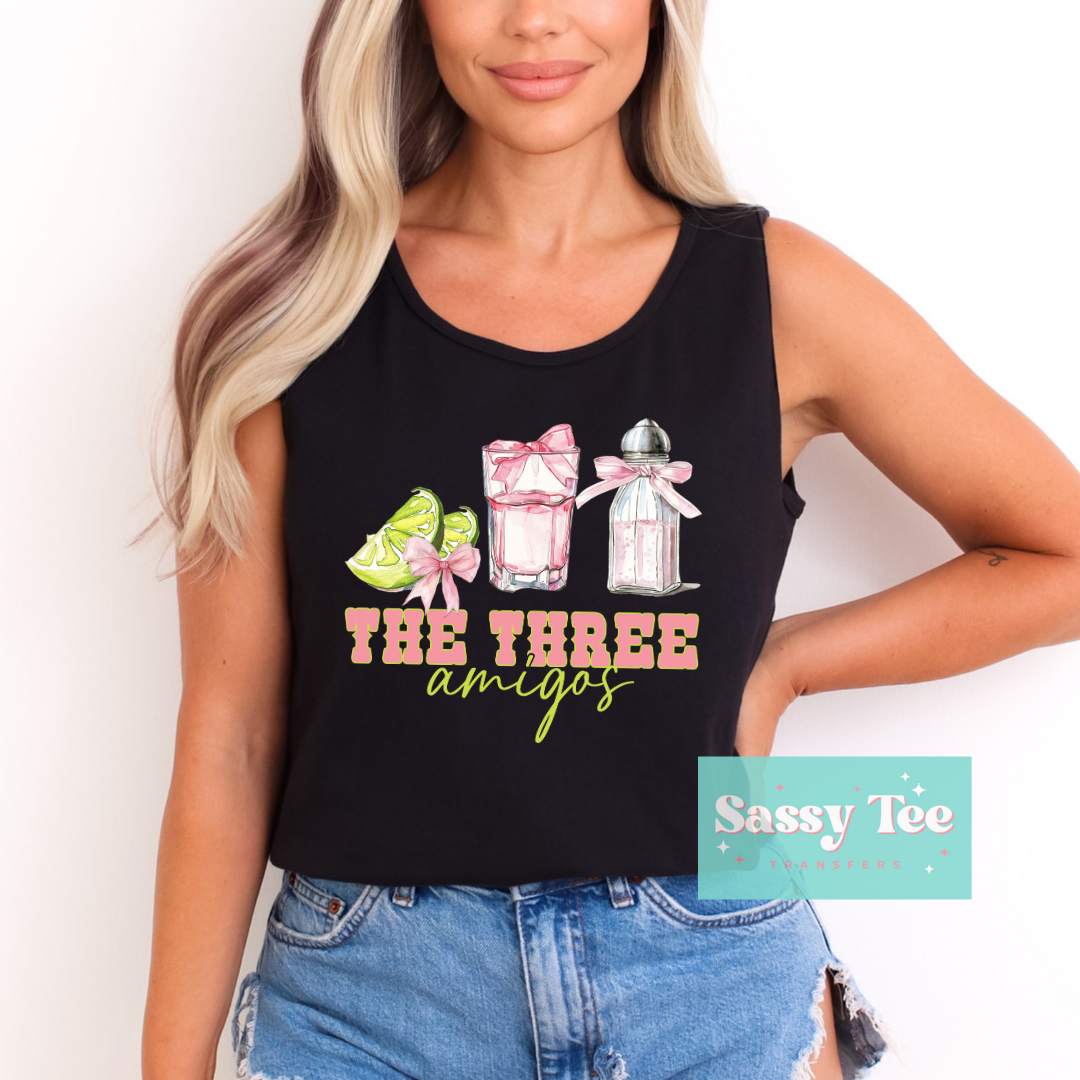 THE THREE AMIGOS PINK BOW *Preorder, Ships in 5-10 biz days*