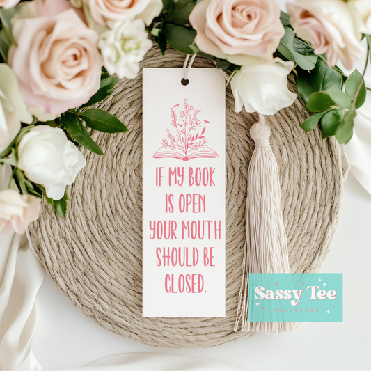 IF MY BOOK OPEN UV DTF BOOKMARK DECAL