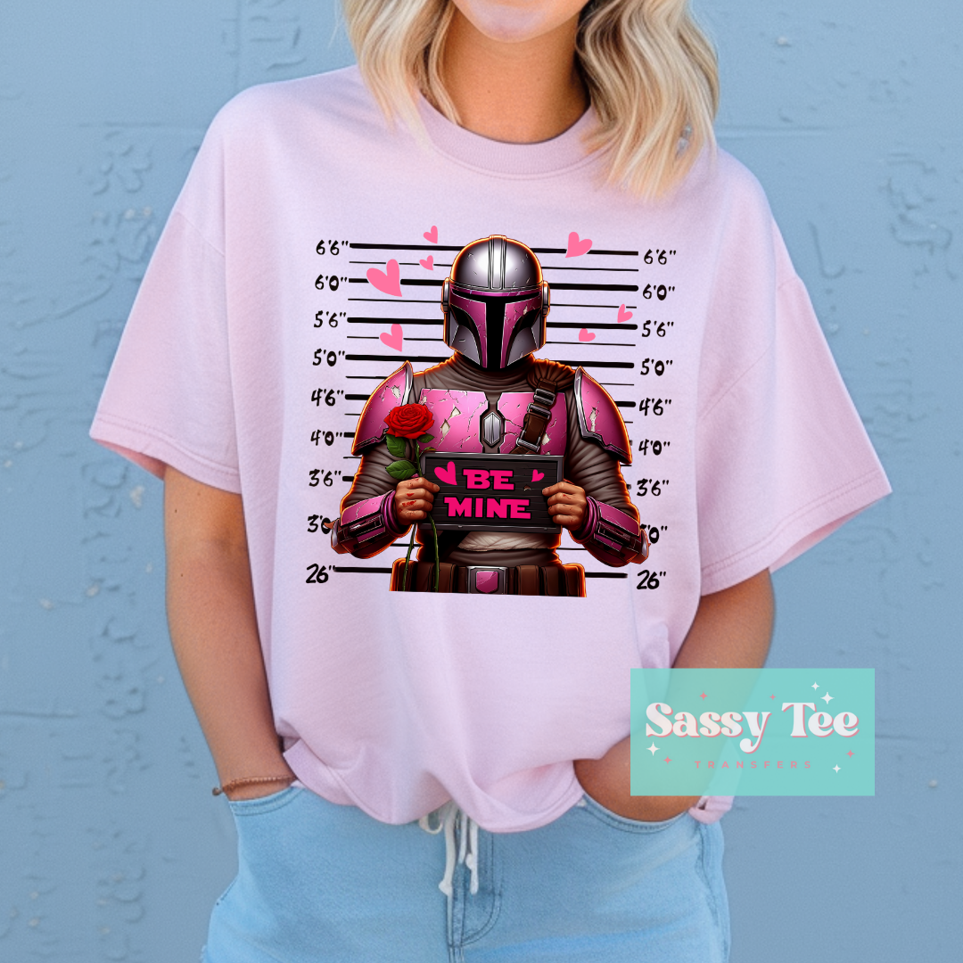 MANDALORIAN BE MINE MUG SHOT