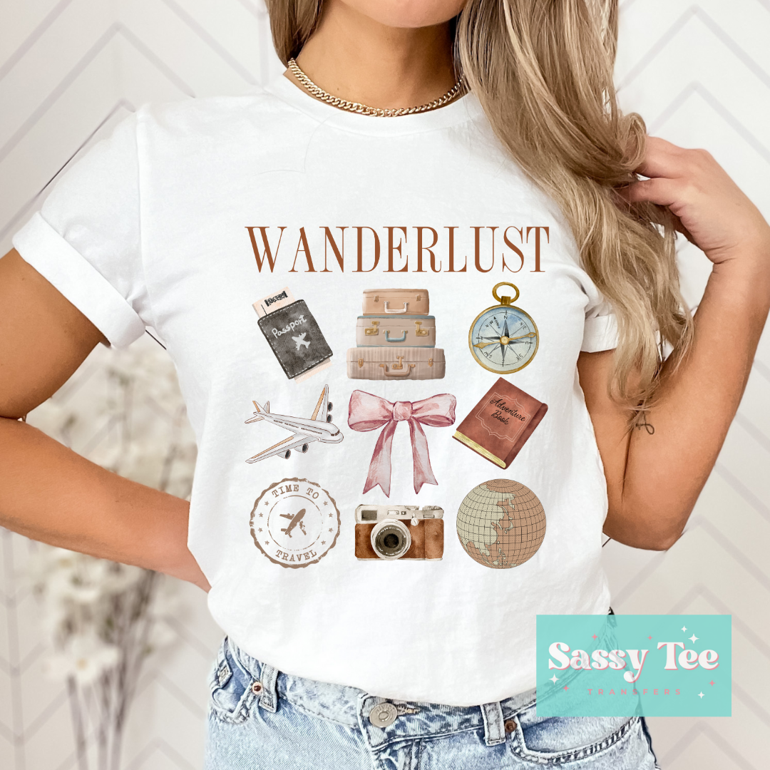 WANDERLUST TRAVEL PINK BOW
