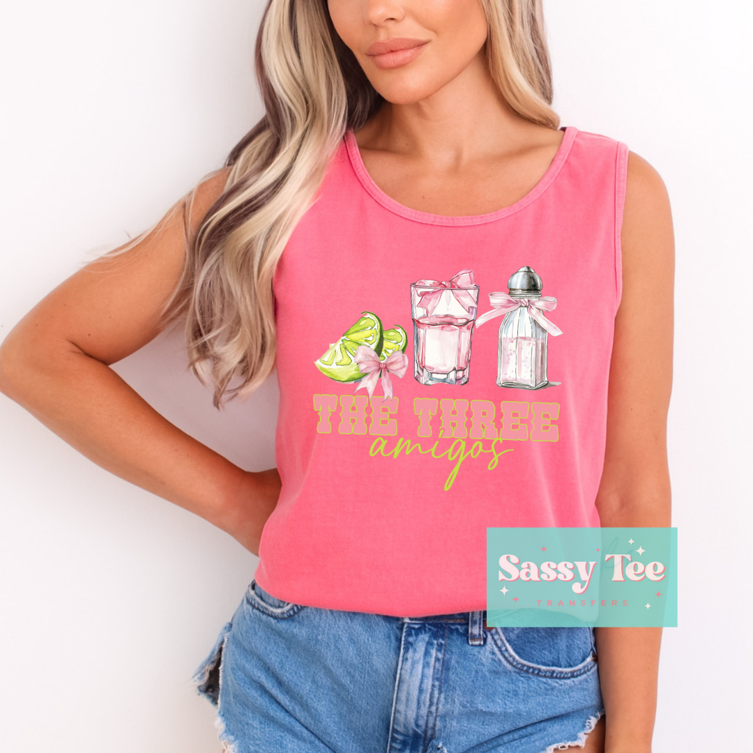 THE THREE AMIGOS PINK BOW *Preorder, Ships in 5-10 biz days*