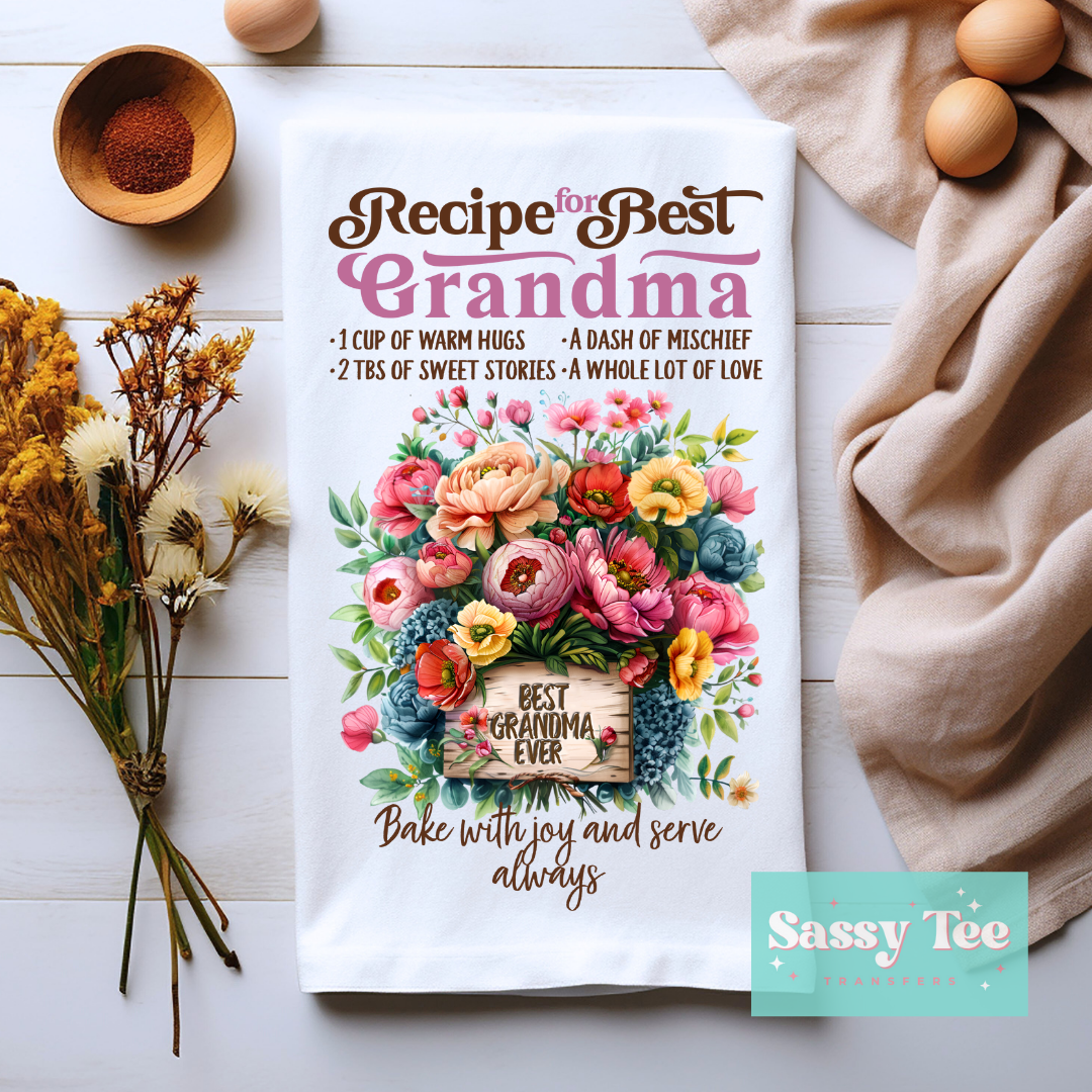 RECIPE BEST GRANDMA **Preorder Ships in 5-10 biz days**