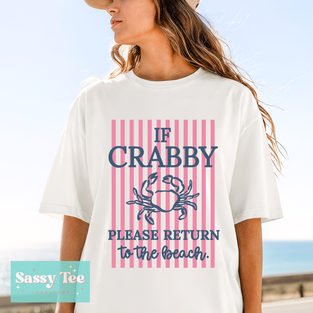 IF CRABBY RETURN BEACH PREPPY **Preorder/Restock Ships in 5-10 biz days**