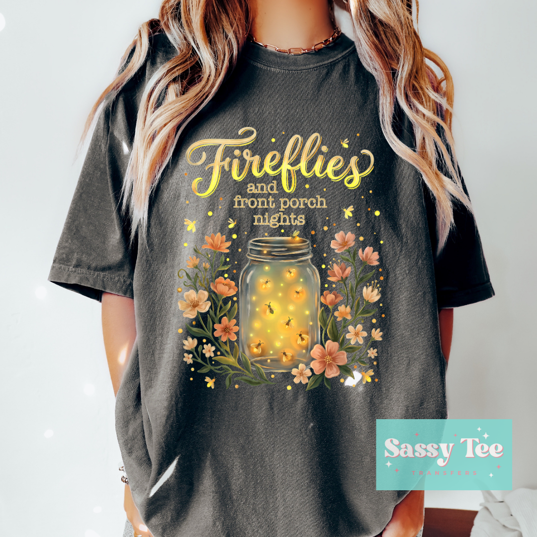 FIREFLIES AND FRONT PORCH LIGHTS JAR **Preorder/Restock Ships in 5-10 biz days**