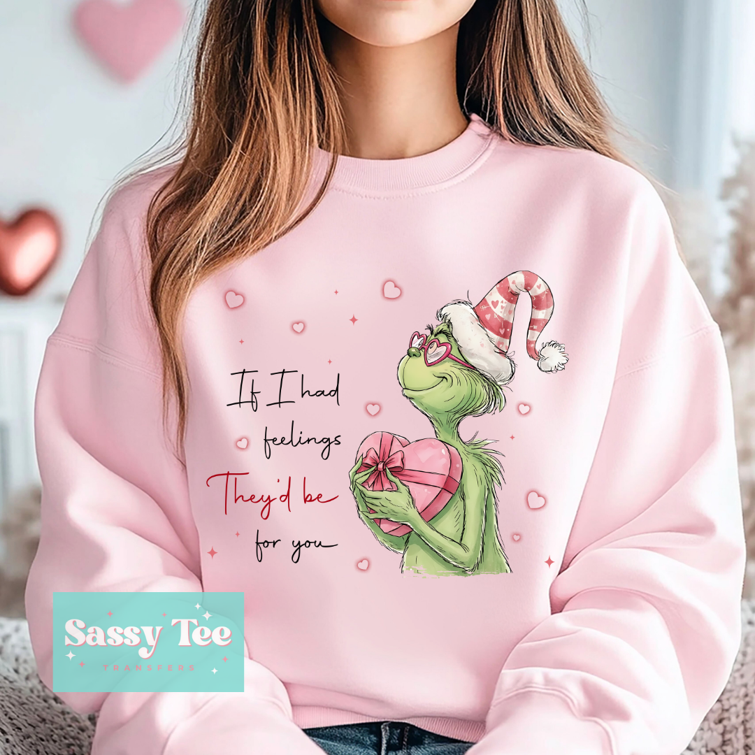 IF I HAD FEELINGS GREEN MAN VINTAGE **Preorder/Restock Ships in 5-10 biz days**