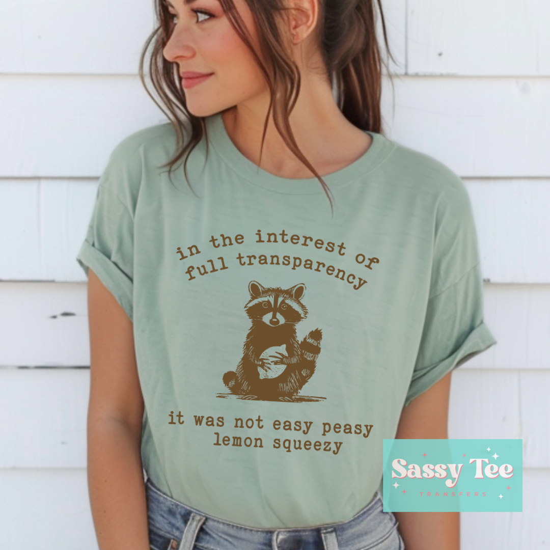 IN THE INTEREST NOT EASY PEASY **Preorder Ships in 5-10 biz days**