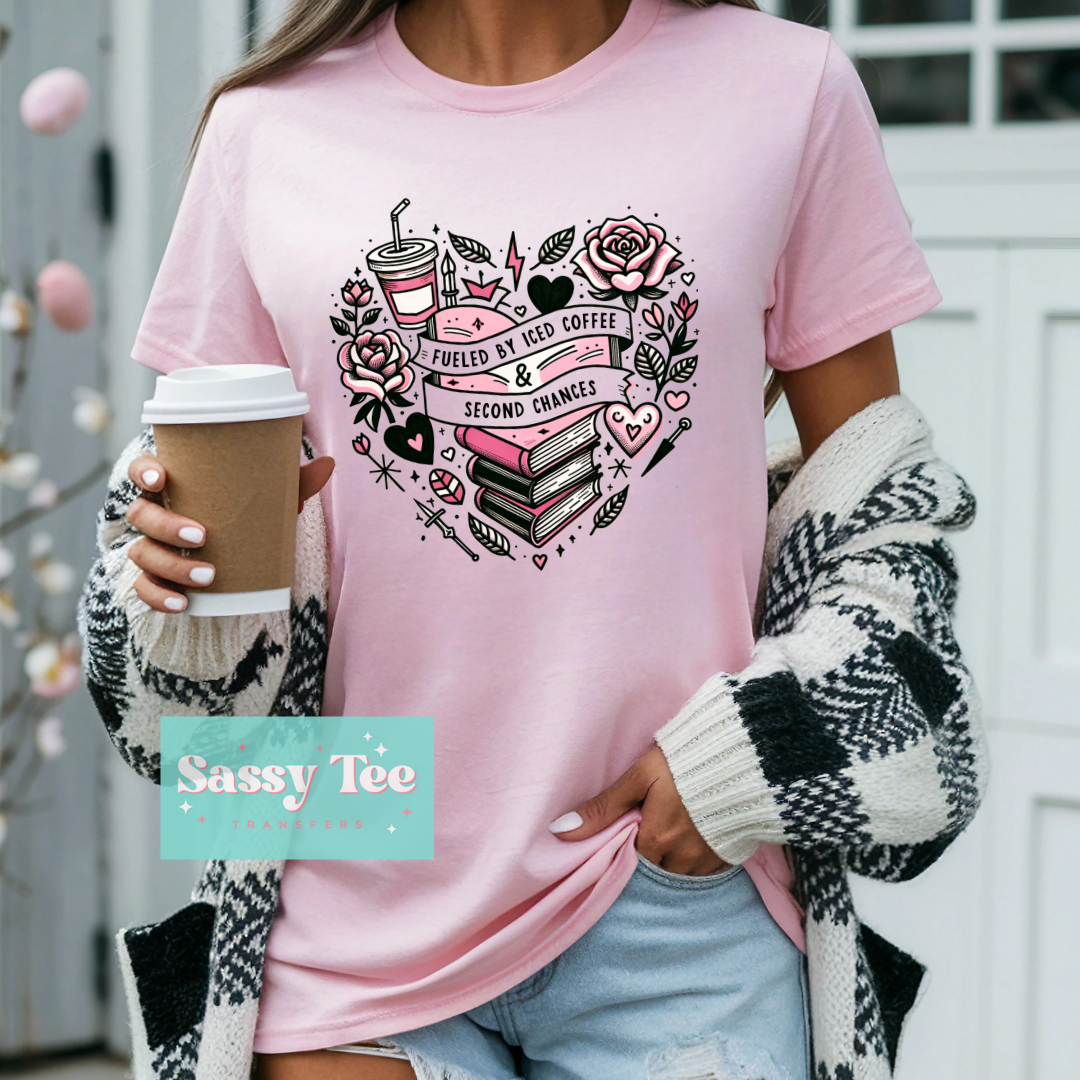 FUELED BY ICED COFFEE SECOND CHANCES BOOK **Preorder Ships in 5-10 biz days**