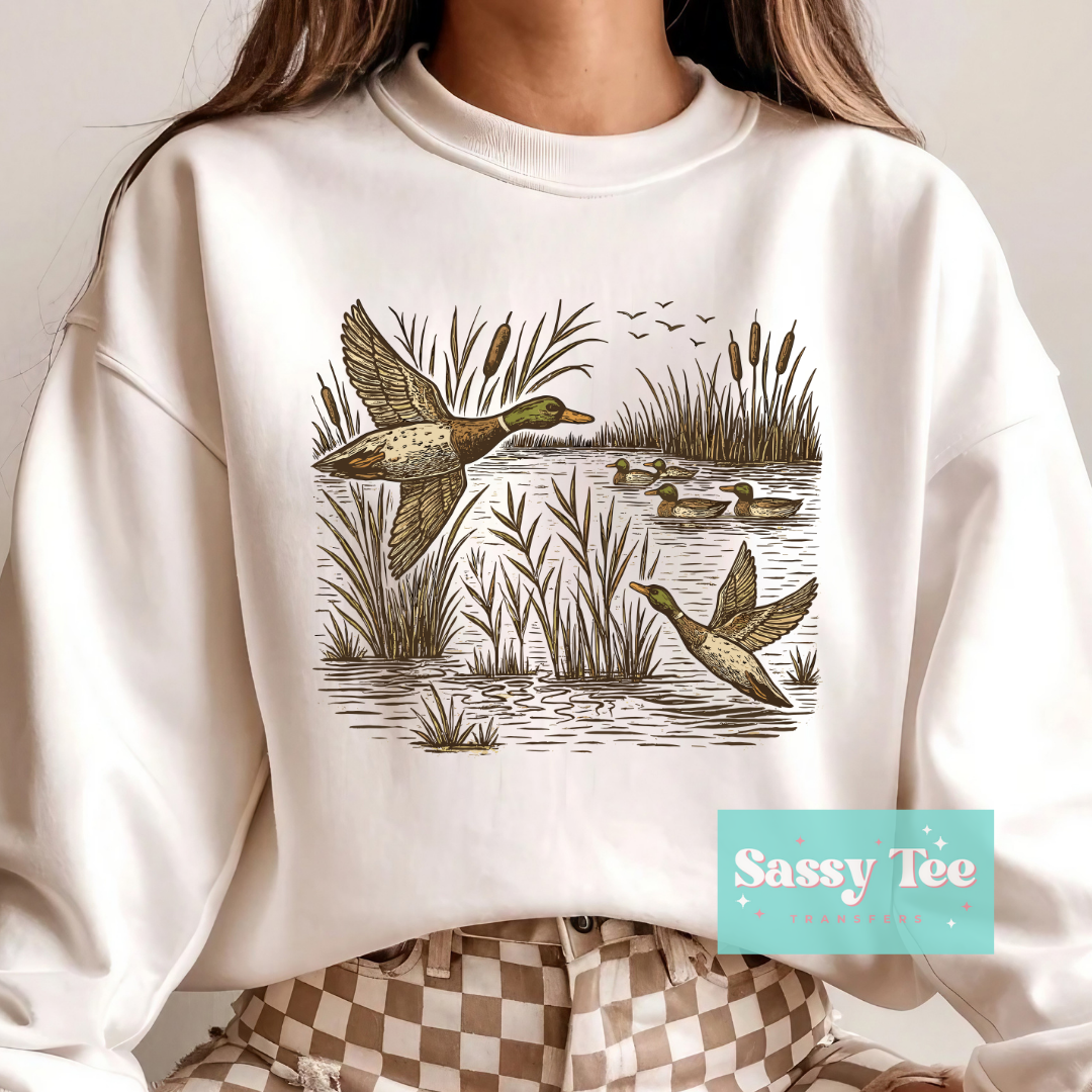 DUCK SEASON VINTAGE LAKE **Preorder/Restock Ships in 5-10 biz days**