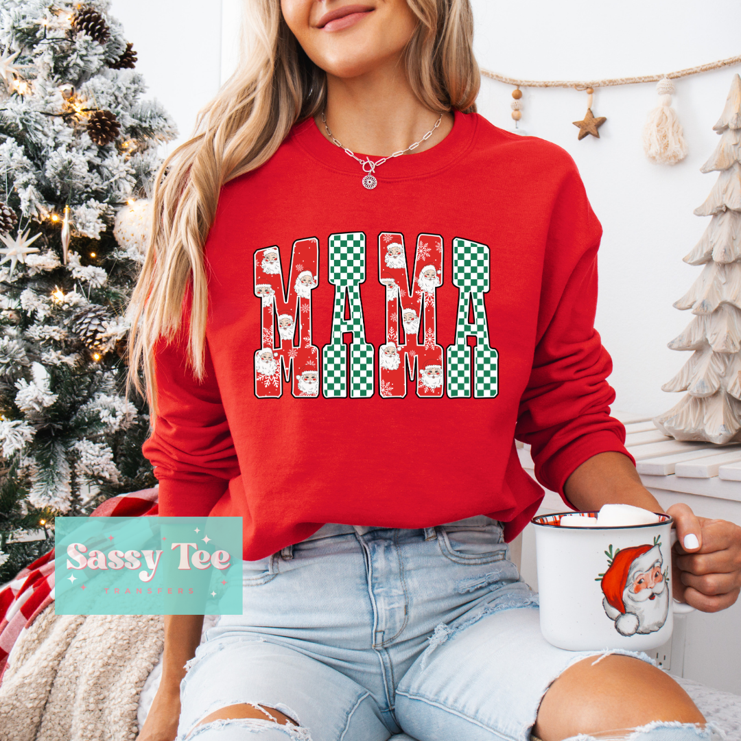 MAMA RETRO RED SANTA **Preorder/Restock Ships in 5-10 biz days**