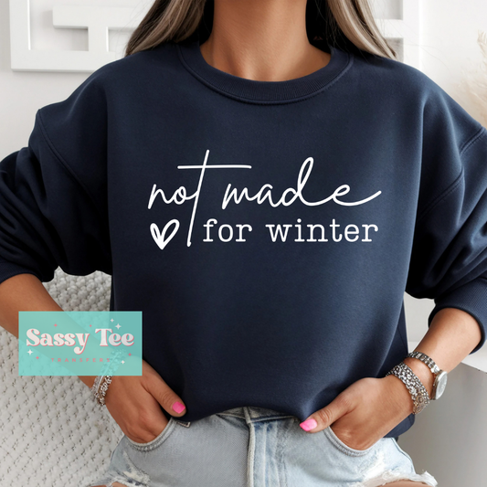 NOT MADE FOR WINTER WHITE **Preorder/Restock Ships in 5-10 biz days**