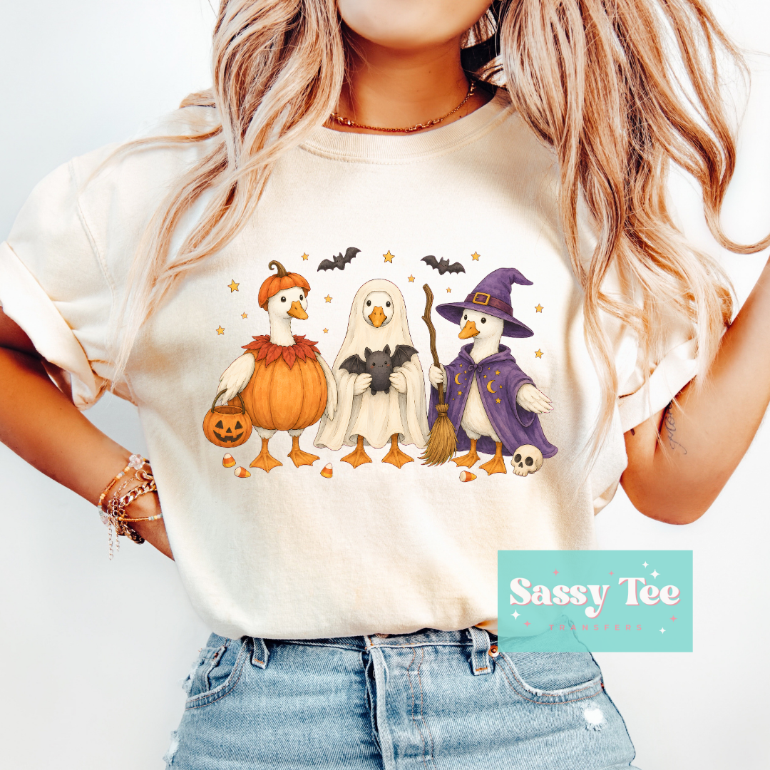 HALLOWEEN GOOSE TRIO COSTUMES **Preorder/Restock Ships in 5-10 biz days**