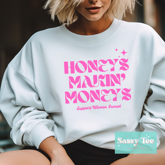 HONEY’S MAKING MONEY SUPPORT WOMEN OWNED