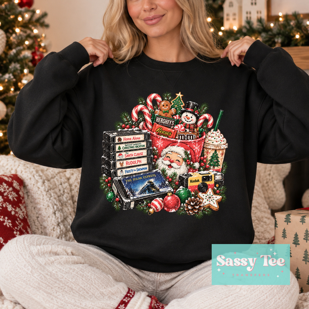 CHRISTMAS MOVIES SNACKS For Darker Colors **Preorder/Restock Ships in 5-10 biz days** •
