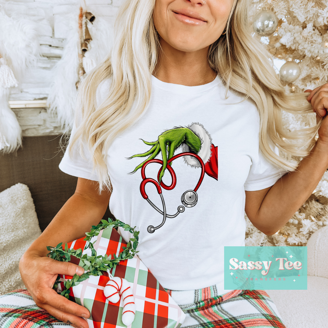 GREEN MAN NURSE HEART **Preorder/Restock Ships in 5-10 biz days**