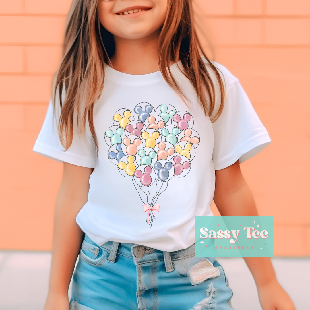 VACA BALLOONS BOW Kids **Preorder/Restock Ships in 5-10 biz days**