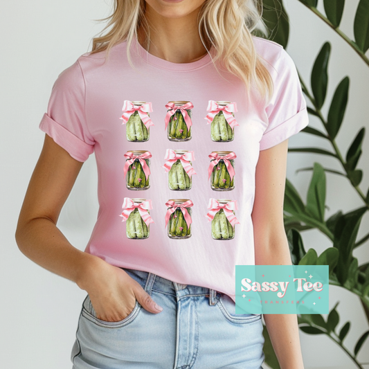 PICKLES COQUETTE PINK BOW