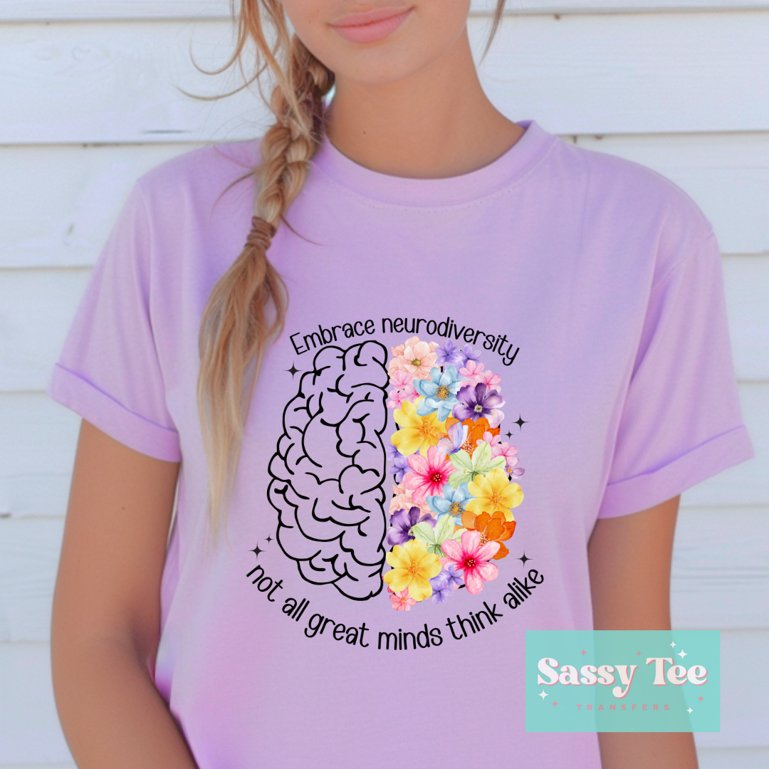 EMBRACE NEURODIVERSITY FLORAL *Preorder, Ships in 5-10 biz days*