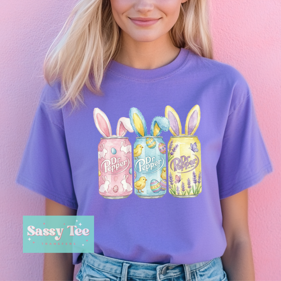 PASTEL DR PEPPER EASTER BUNNY **Preorder/Restock Ships in 5-10 biz days**